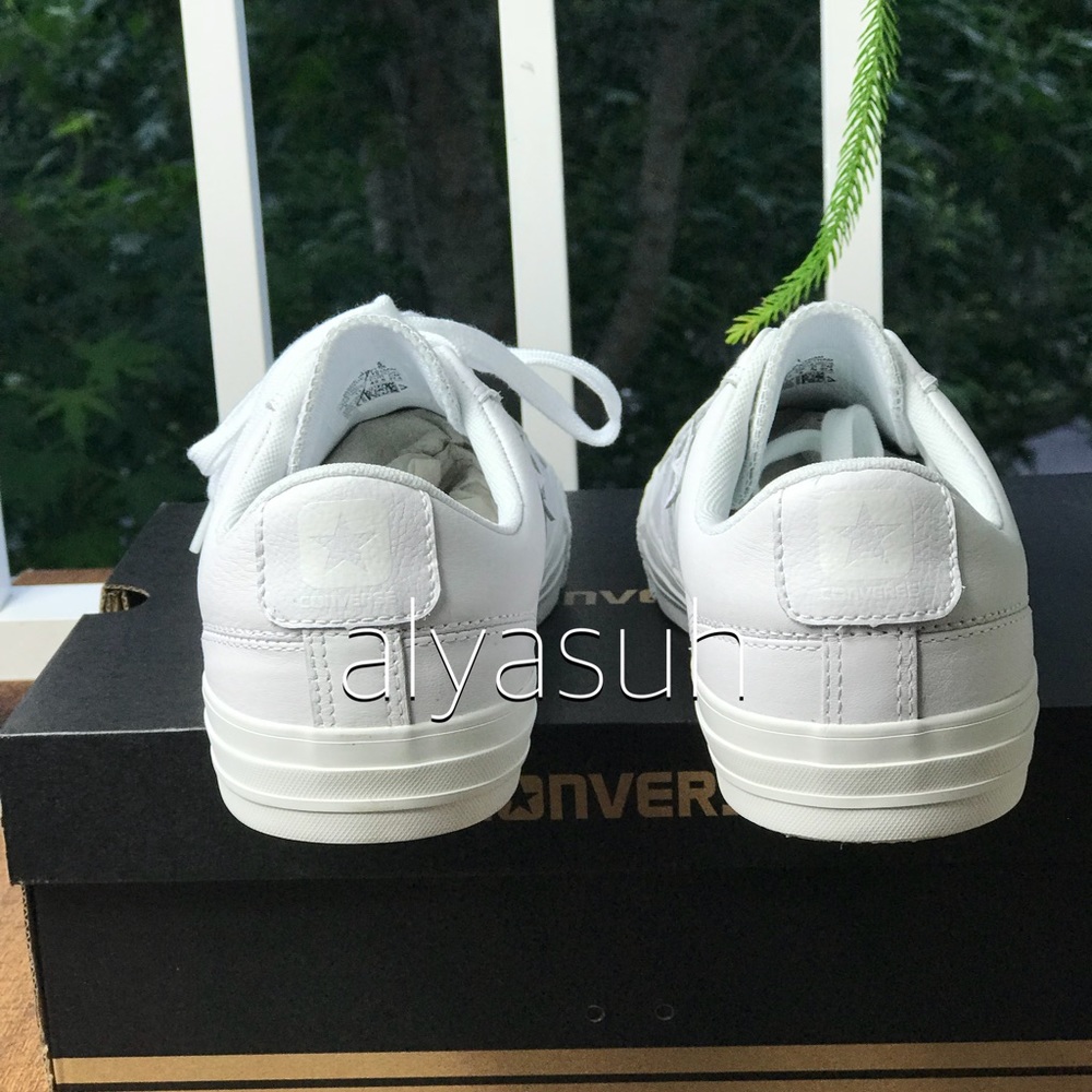 NWT Converse Ctas HI Player OX White M AUTHENTIC - Picture 5 of 8